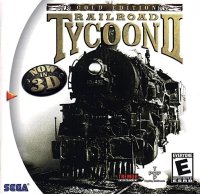 Railroad Tycoon II PAL Sega Dreamcast PAL box art